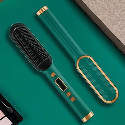 Professional Electric Hair Straightener Comb Brush