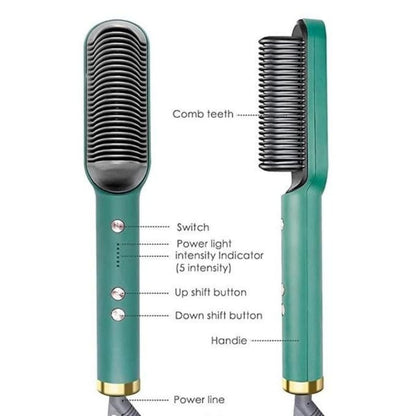 Professional Electric Hair Straightener Comb Brush