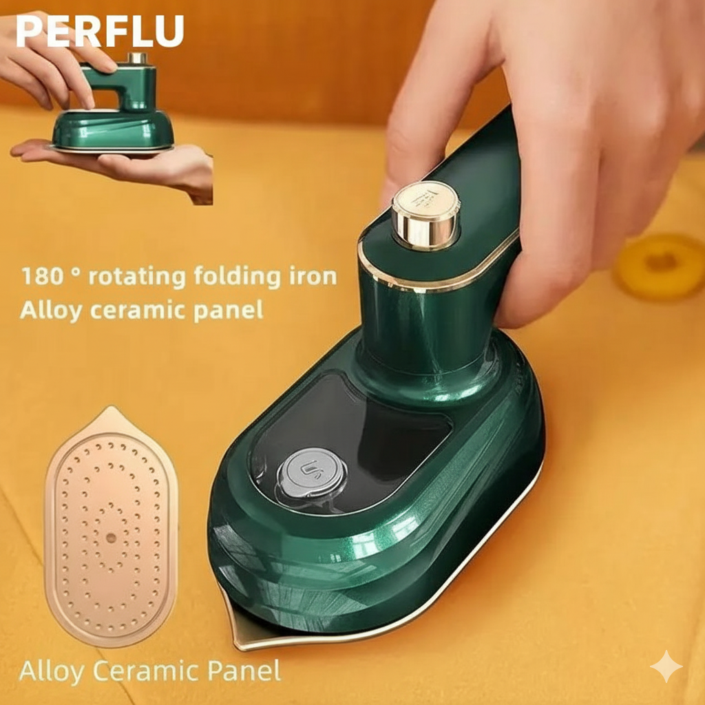 Mini Travel Iron Lightweight Steamer for Home Office Travel Micro Steam Iron for Clothes, Travel Handheld Garment Steamer