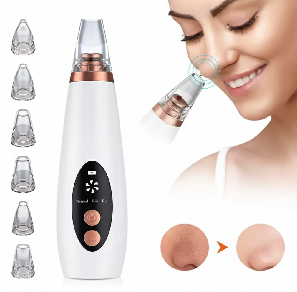 PERFLU Multi-function Blackhead Remover Tools | Electric Derma suction Machine