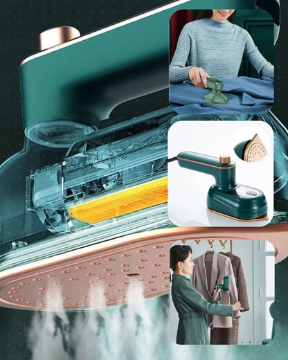 Mini Travel Iron Lightweight Steamer for Home Office Travel Micro Steam Iron for Clothes, Travel Handheld Garment Steamer
