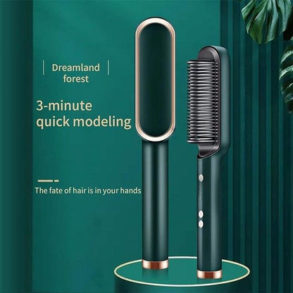 Professional Electric Hair Straightener Comb Brush